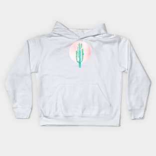 Rose Gold Cactus Sunshine Kids Hoodie